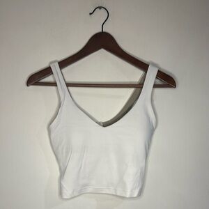 Lululemon Align Bra V-neckTank in White
